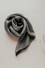 Load image into Gallery viewer, Naturally dyed charmeuse silk scarf
