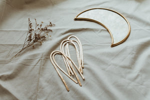 Handmade Brass Hairpin - Minimalistic Hair accessory