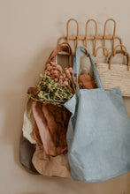 Load image into Gallery viewer, Plant Dyed cotton Canvas Tote - Neutral earthy tones
