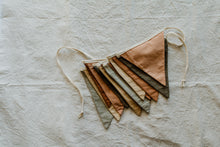 Load image into Gallery viewer, Earthy tones flags - Neutral bunting flags
