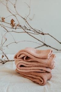Plant dyed chunky socks - Minimalistic retro style cotton socks