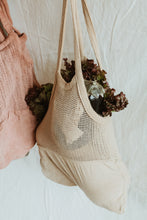 Load image into Gallery viewer, Organic cotton groceries bag - Hand dyed with plants extracts
