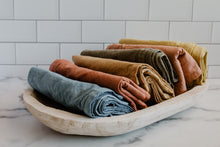 Load image into Gallery viewer, Plant Dyed Organic Cotton dish Towel -  Sold in 1 or 2 pieces Set
