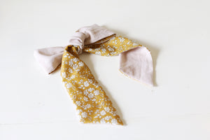 Organic Naturally Dyed Two Sides Hair Scarf - Liberty of London