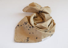 Load image into Gallery viewer, Eco Printed Organic cotton Bandana - hand dyed with natural dyes
