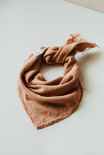 Load image into Gallery viewer, Raw Silk Bandana Naturally Dyed - Unisex Neckerchief
