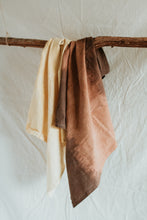 Load image into Gallery viewer, Plant Dyed Organic Cotton dish Towel -  Sold in 1 or 2 pieces Set
